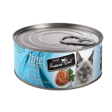 Fussie Cat Fine Dining Pate Entrée Canned Cat Food
