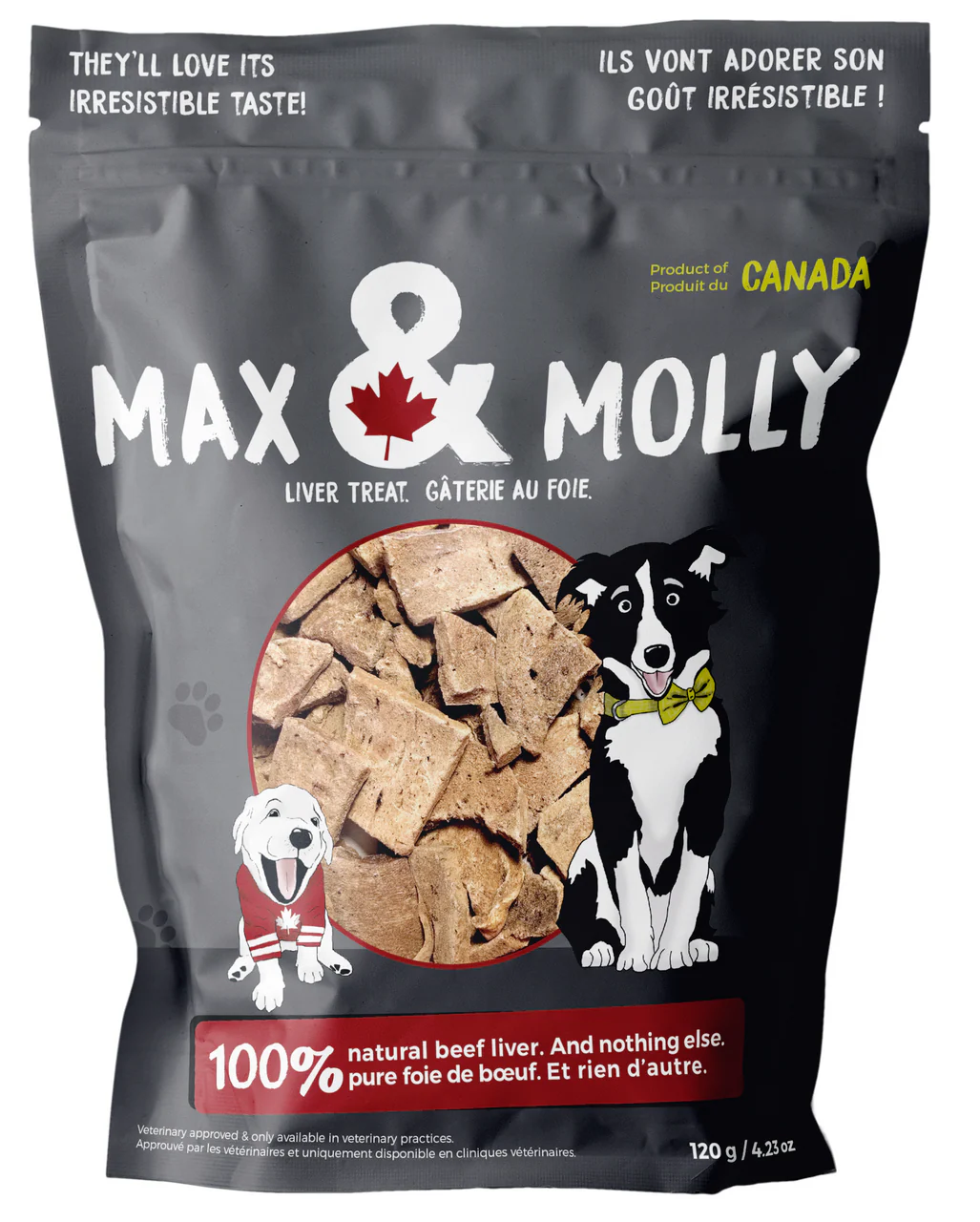 Max & Molly Beef Liver Treats for Dogs